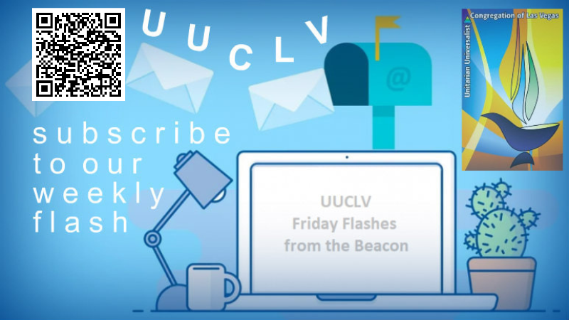 Subscribe to the UUCLV Weekly Newsletter